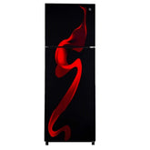 PEL ULTRA CURVED GLASS DOOR INVERTERON REFRIGERATOR Model 22260 RED BLAZE