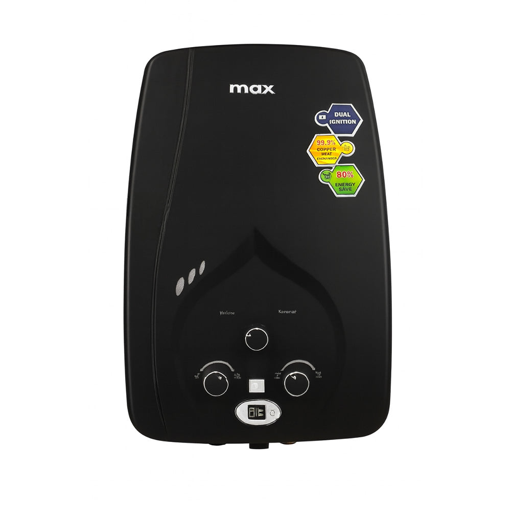 MAX INSTANT GAS GEYSER 10 LITRE Model MS-10L LPG