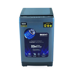 ORIENT 14KG AUTOMATIC TOP LOAD ULTRON WASHING MACHINE Model 1450 METALLIC GREY