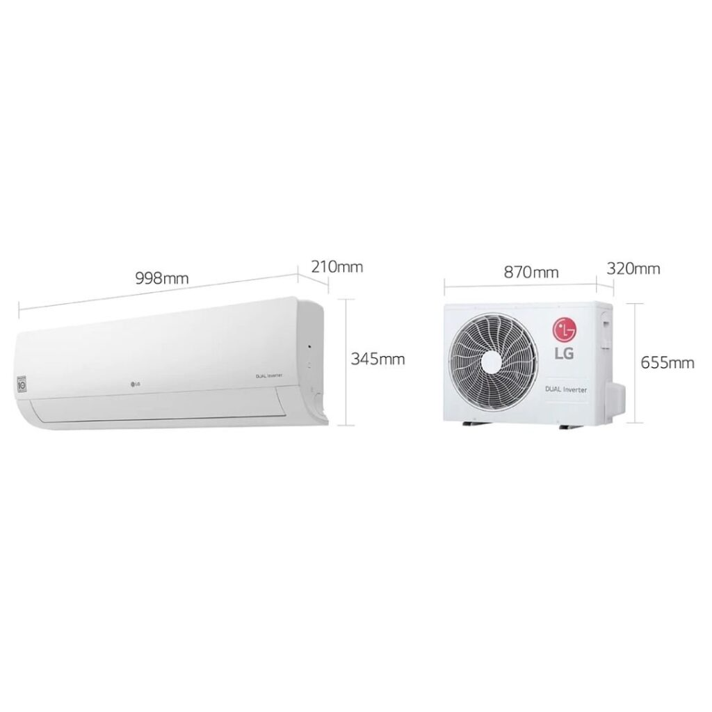 LG 2.0 Ton Dual T3 Inverter Split Air Conditioner S4NWBDK2F31