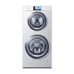 HAIER DUO 12KG AUTOMATIC FRONT LOAD WASHING MACHINE Model HWM120-B1558