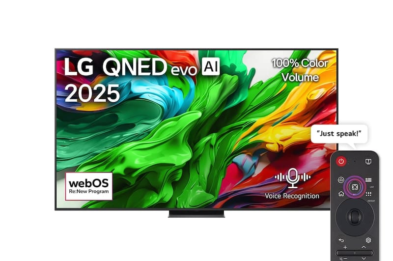 LG QNED Evo AI QNED86 4K Smart TV 2025